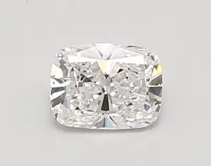 0.72ct D VVS2 Cushion (IGI)