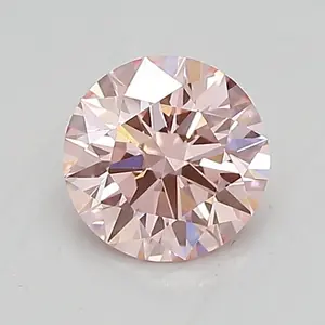 0.72ct FANCY INTENSE  PINK VVS2 Round (IGI)
