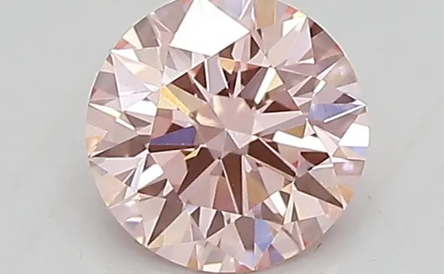 0.72ct FANCY INTENSE  PINK VVS2 Round (IGI)