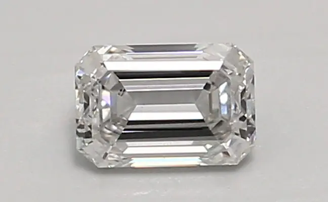 0.72ct F SI1 Emerald (IGI)