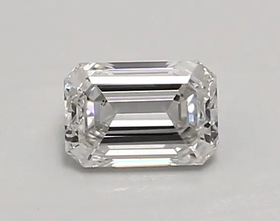0.72ct F SI1 Emerald (IGI)
