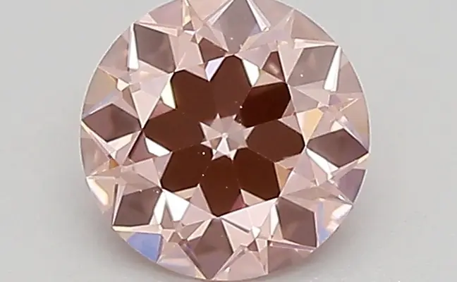 0.72ct FANCY INTENSE  PINK VVS2 Euro Cut (IGI)
