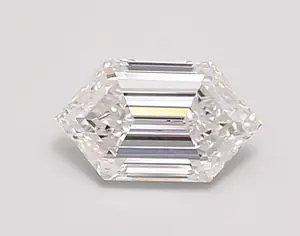 0.72ct E VVS1 Long Hexagon (IGI)