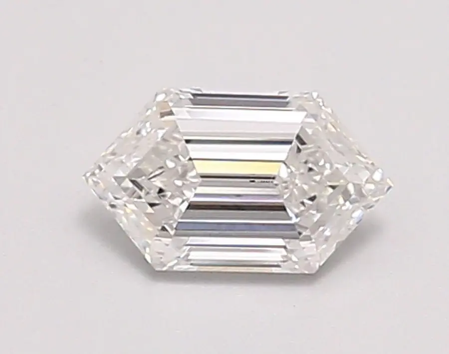 0.72ct E VVS1 Long Hexagon (IGI)