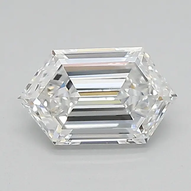 0.72ct D VVS2 Long Hexagon (IGI)