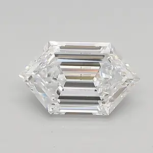 0.72ct D VVS2 Long Hexagon (IGI)