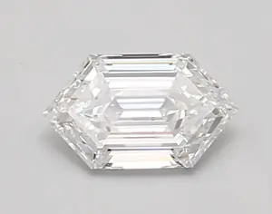 0.72ct D VS1 Long Hexagon (IGI)
