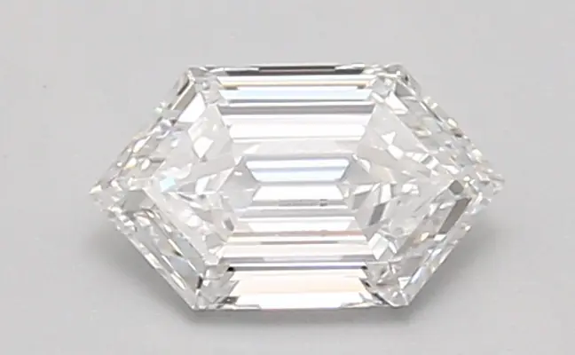 0.72ct D VS1 Long Hexagon (IGI)