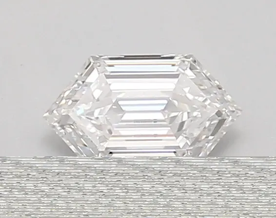 0.72ct D VS1 Long Hexagon (IGI)