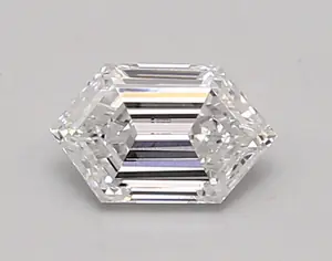 0.72ct D VVS2 Long Hexagon (IGI)