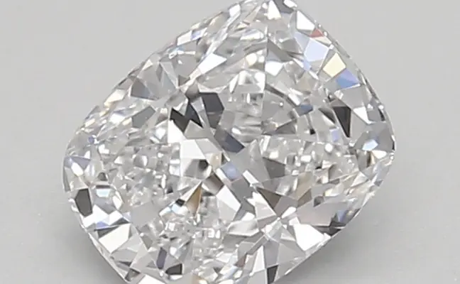 0.71ct D VVS2 Cushion (IGI)