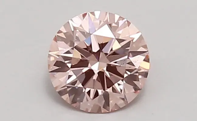 0.71ct FANCY INTENSE  PINK VS2 Round (IGI)
