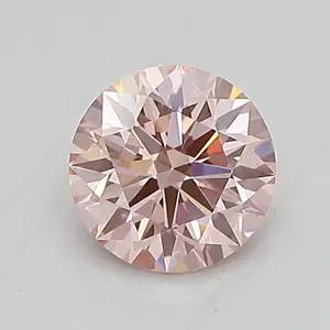 0.71ct FANCY INTENSE  PINK VVS2 Round (IGI)