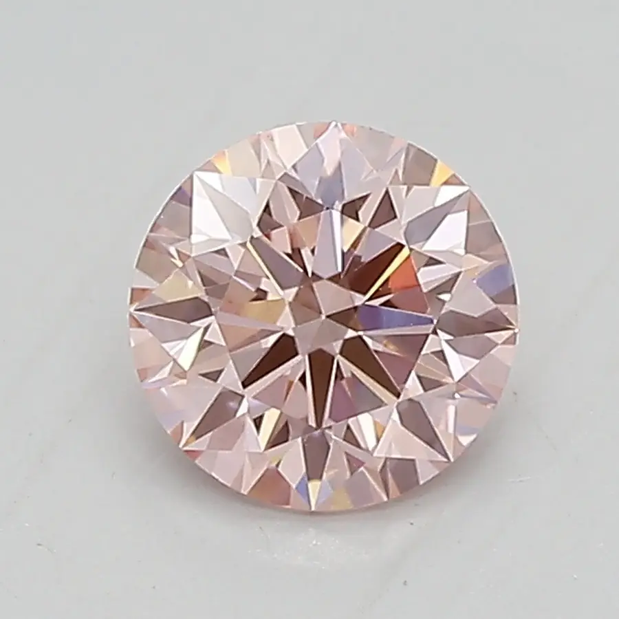 0.71ct FANCY INTENSE  PINK VVS2 Round (IGI)