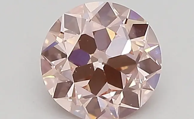 0.71ct FANCY INTENSE  PINK VVS2 Euro Cut (IGI)