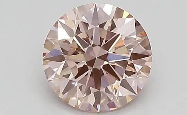0.71ct FANCY INTENSE  PINK VVS2 Round (IGI)