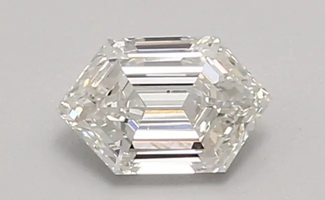 0.71ct E VVS1 Long Hexagon (IGI)