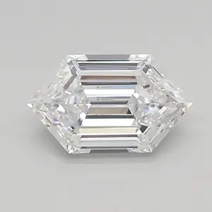0.71ct D VVS2 Long Hexagon (IGI)