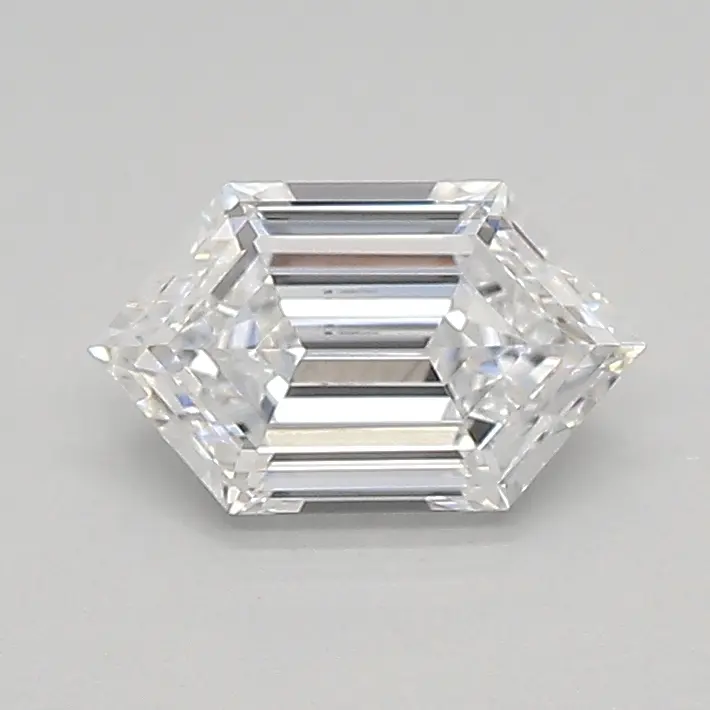 0.71ct D VVS2 Long Hexagon (IGI)