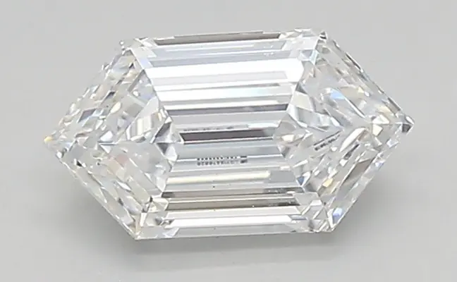 0.71ct D VS1 Long Hexagon (IGI)