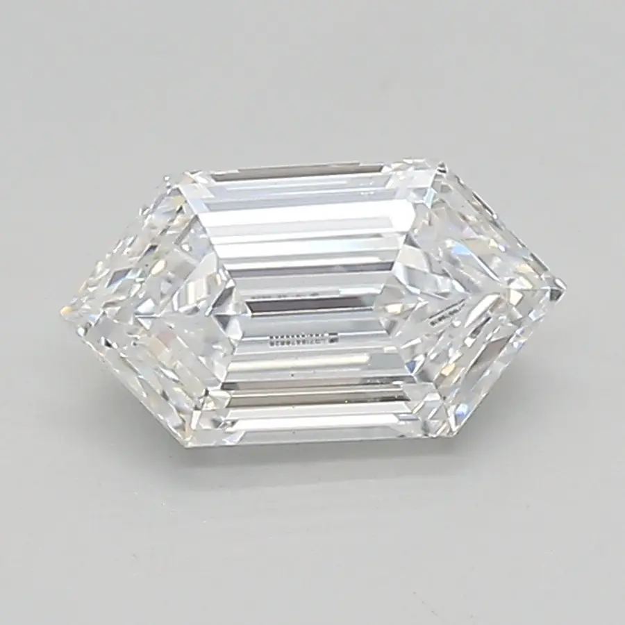 0.71ct D VS1 Long Hexagon (IGI)