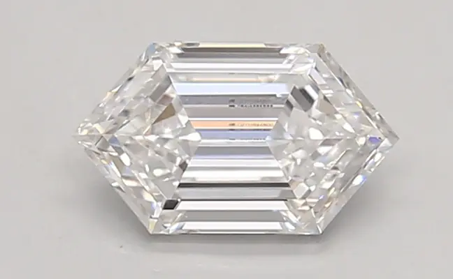 0.71ct D VS1 Long Hexagon (IGI)