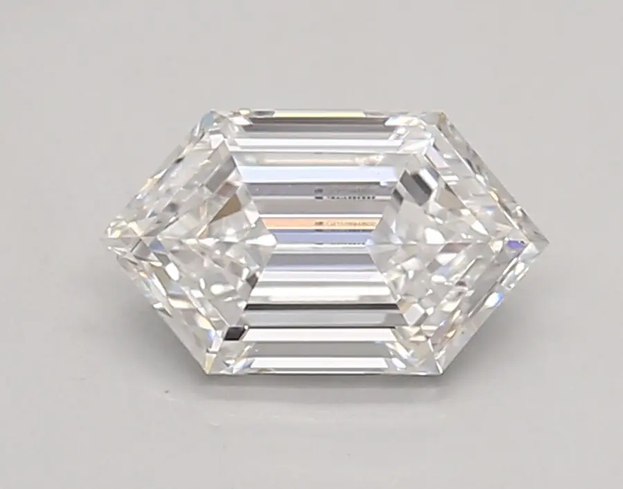 0.71ct D VS1 Long Hexagon (IGI)