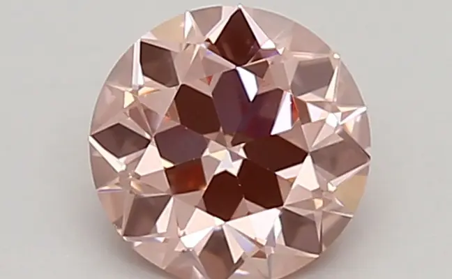 0.71ct FANCY INTENSE  PINK VVS2 Euro Cut (IGI)