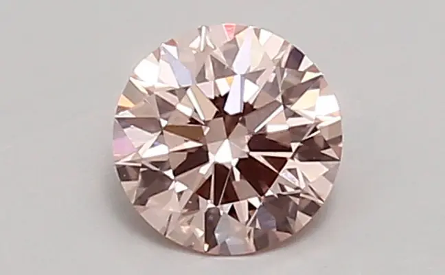 0.70ct FANCY INTENSE  PINK VS2 Round (IGI)