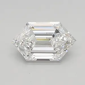 0.70ct E VS1 Long Hexagon (IGI)