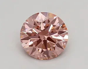 0.70ct FANCY VIVID  PINK VVS2 Round (IGI)