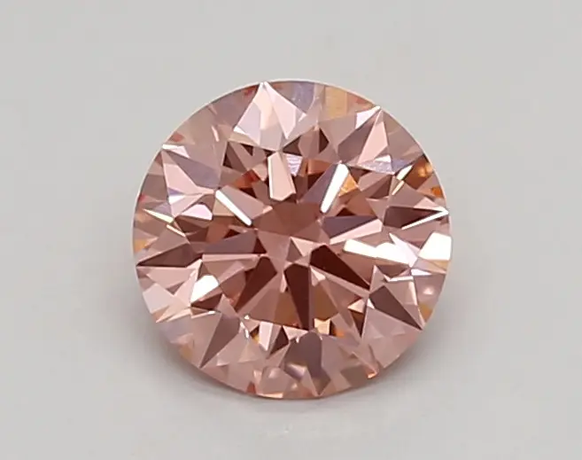 0.70ct FANCY VIVID  PINK VVS2 Round (IGI)