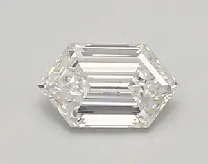 0.70ct E VVS2 Long Hexagon (IGI)