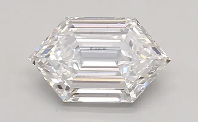 0.70ct D VS1 Long Hexagon (IGI)
