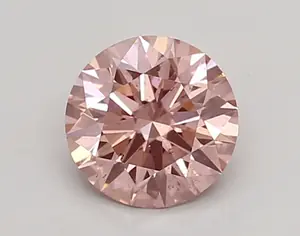 0.69ct FANCY INTENSE  PINK SI1 Round (IGI)
