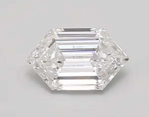 0.69ct D VVS2 Long Hexagon (IGI)