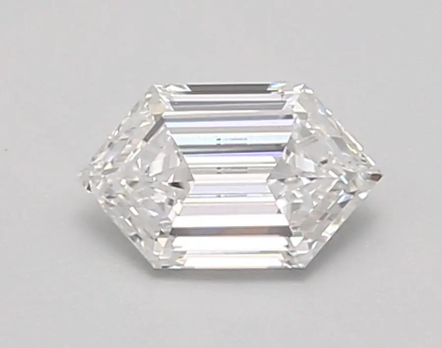 0.69ct D VVS2 Long Hexagon (IGI)
