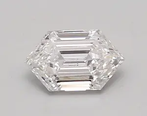 0.69ct D VVS2 Long Hexagon (IGI)