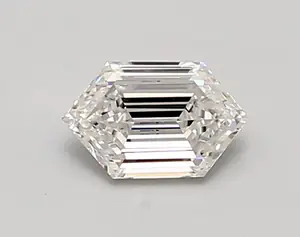 0.69ct D VS1 Long Hexagon (IGI)