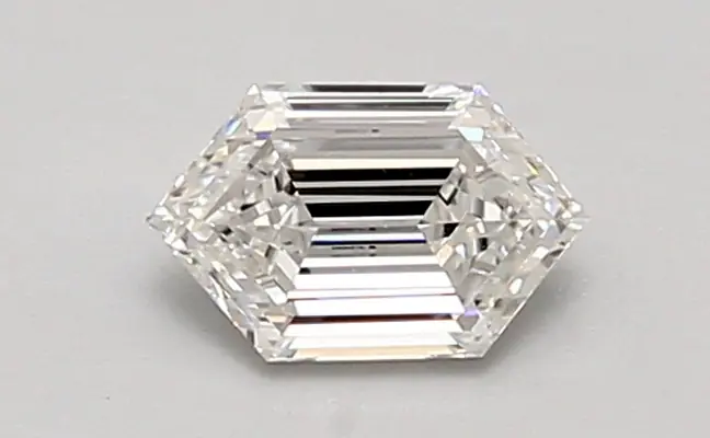 0.69ct D VS1 Long Hexagon (IGI)