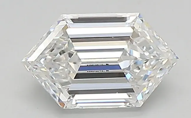 0.69ct E VVS2 Long Hexagon (IGI)