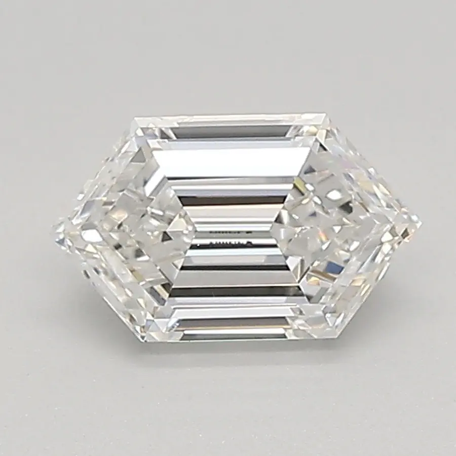 0.69ct E VVS2 Long Hexagon (IGI)