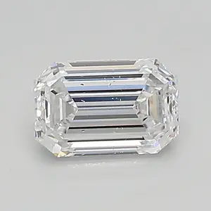 0.69ct E SI1 Emerald (IGI)