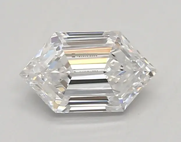0.69ct D VVS2 Long Hexagon (IGI)