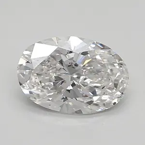 0.68ct E SI1 Oval (IGI)