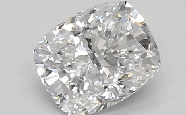 0.68ct D VVS2 Cushion (IGI)