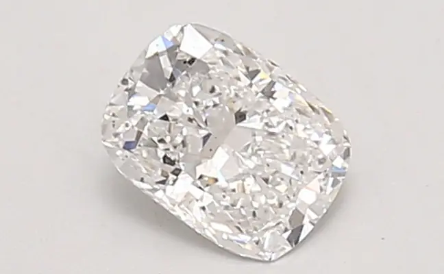 0.68ct D SI1 Cushion (IGI)