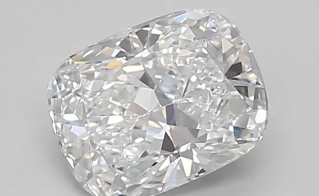 0.68ct D VVS2 Cushion (IGI)
