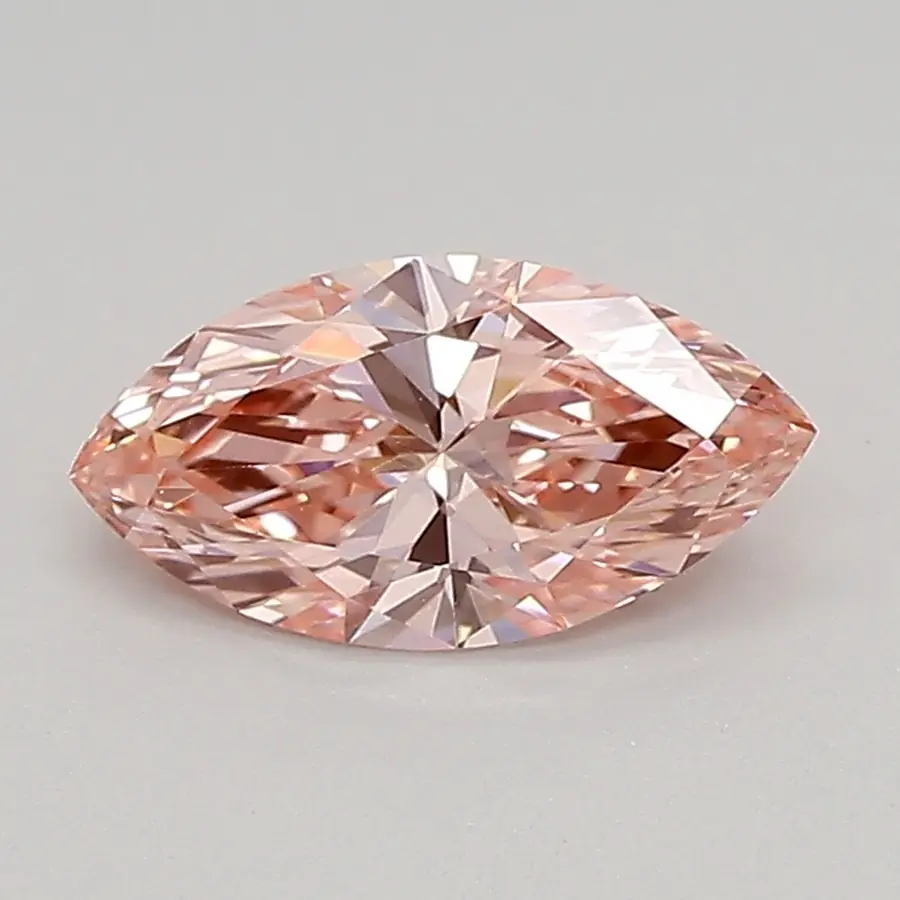 0.68ct FANCY VIVID  PINK VVS2 Marquise (IGI)