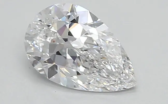 0.68ct D VS1 Pear (IGI)
